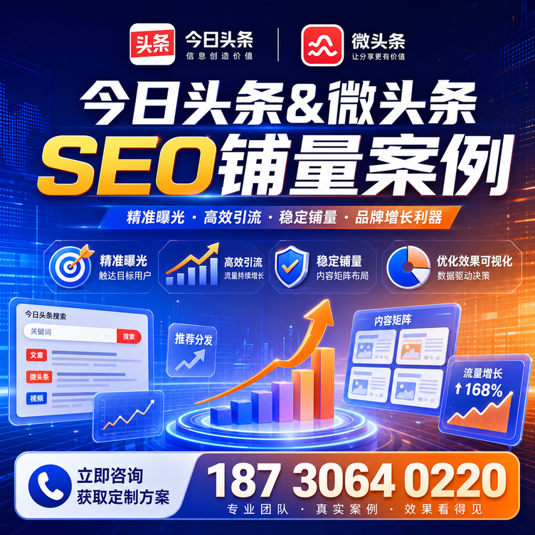 新乡头条号SEO矩阵批量内容铺量成功案例